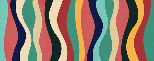 Colored expressionist bands