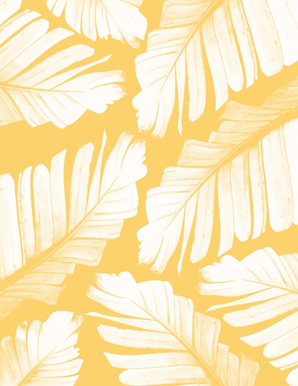 Yellow Banana Leaves Dream 1
