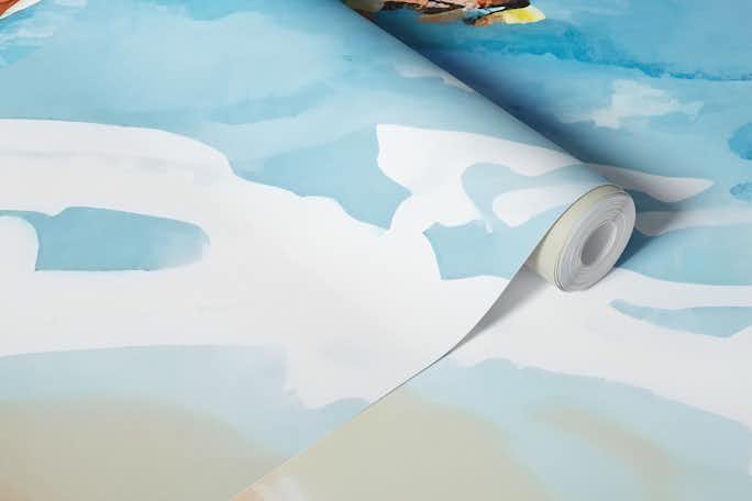 Surferswallpaper roll