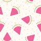 Watermelon Popsicles Dots Pink