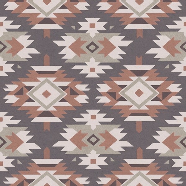 Earth Tones Boho Ikat