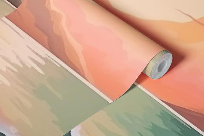 Sunset Beachwallpaper roll