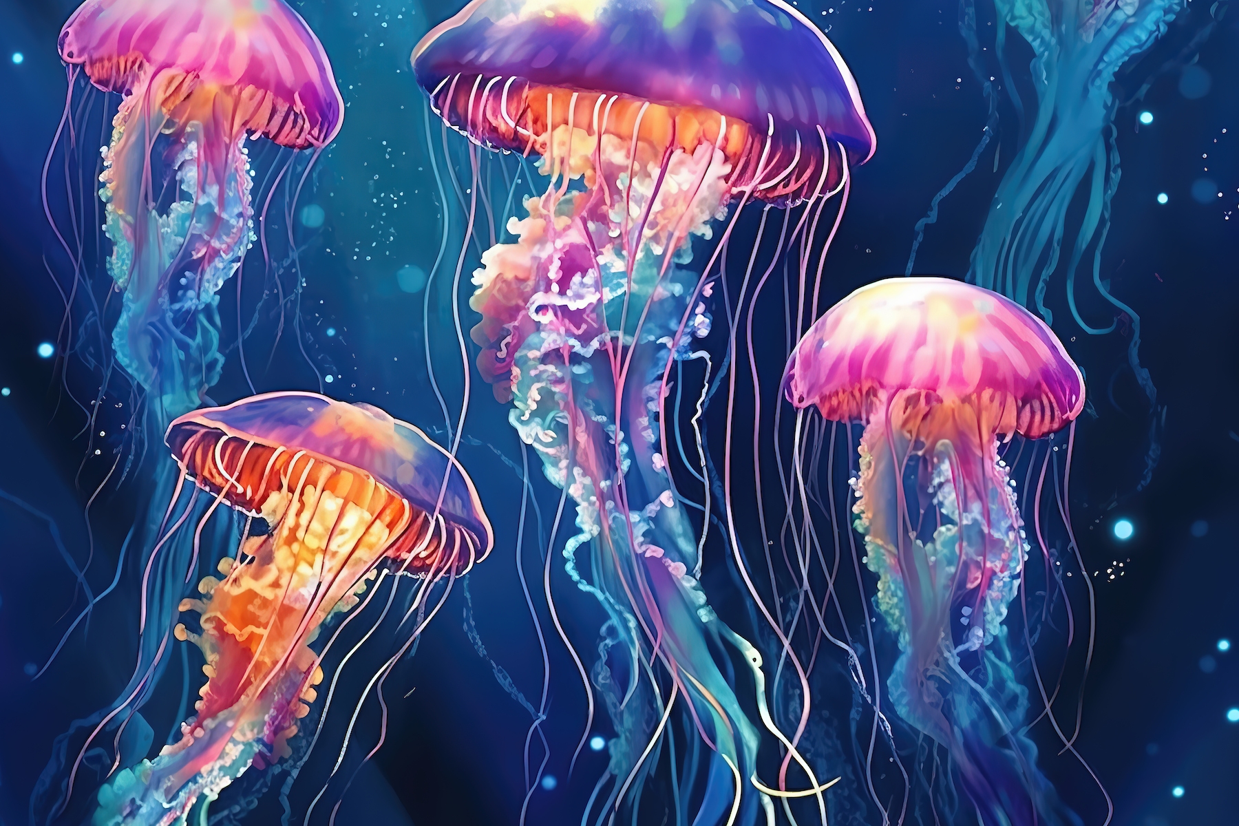 hd jellyfish wallpaper