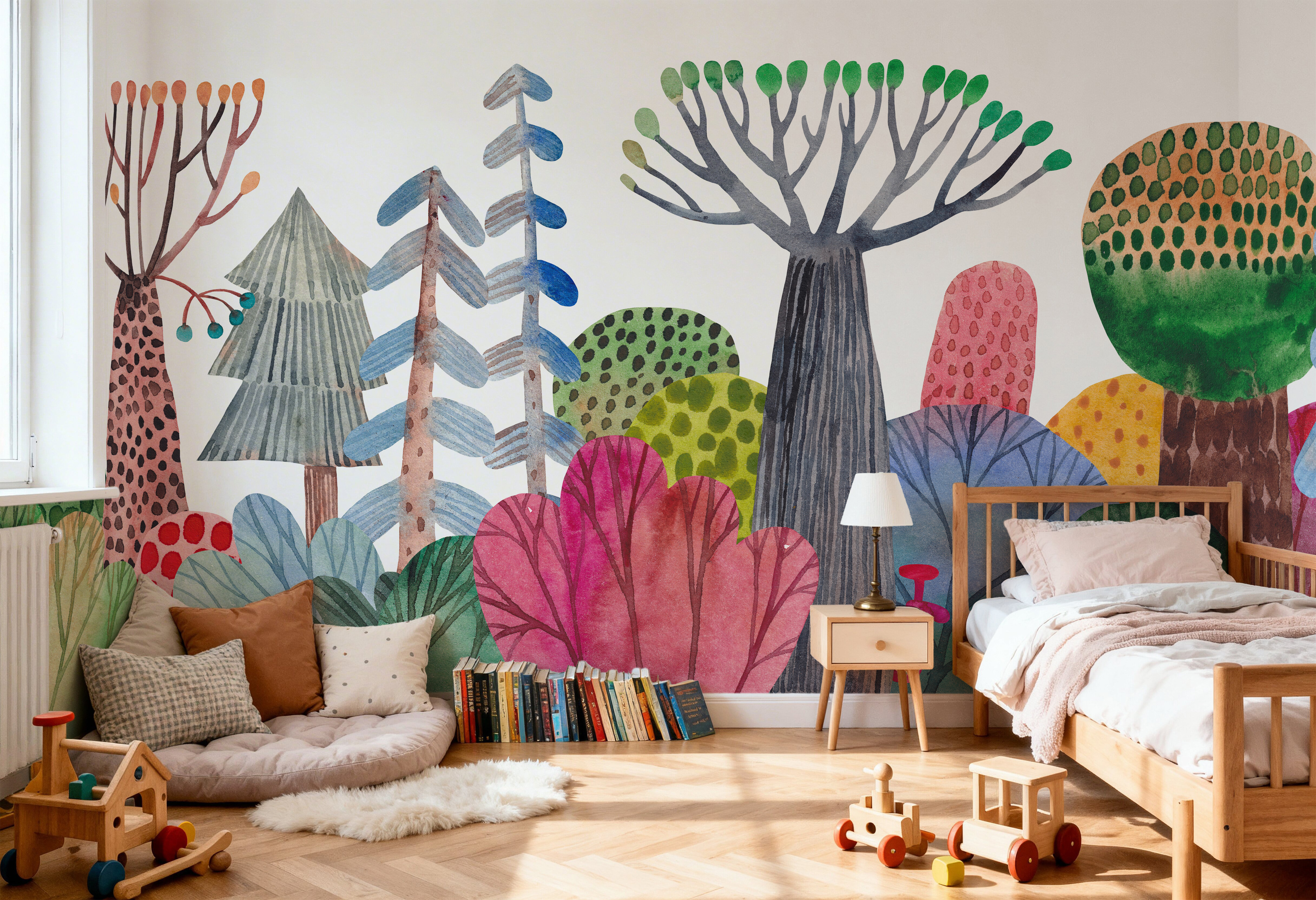 Magical happy forest