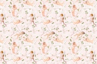 Cherry Blossoms And Cherubs papiers peint