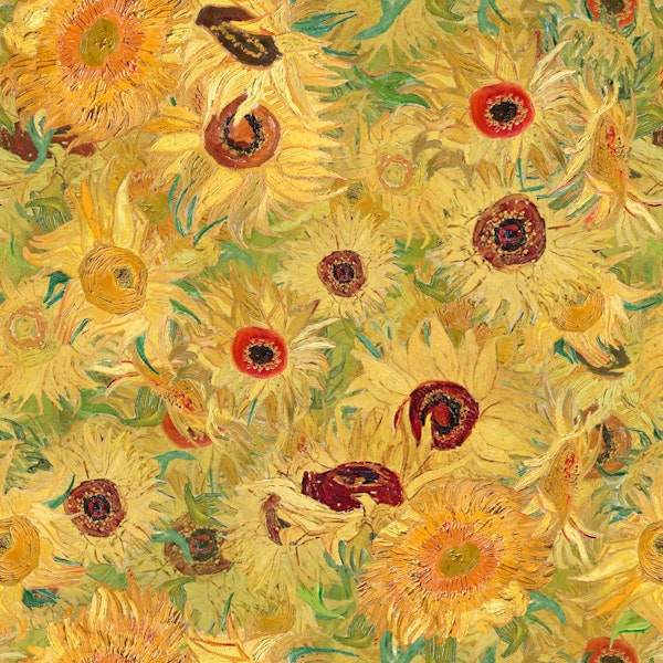 Van Gogh Sunflowers Garden 1