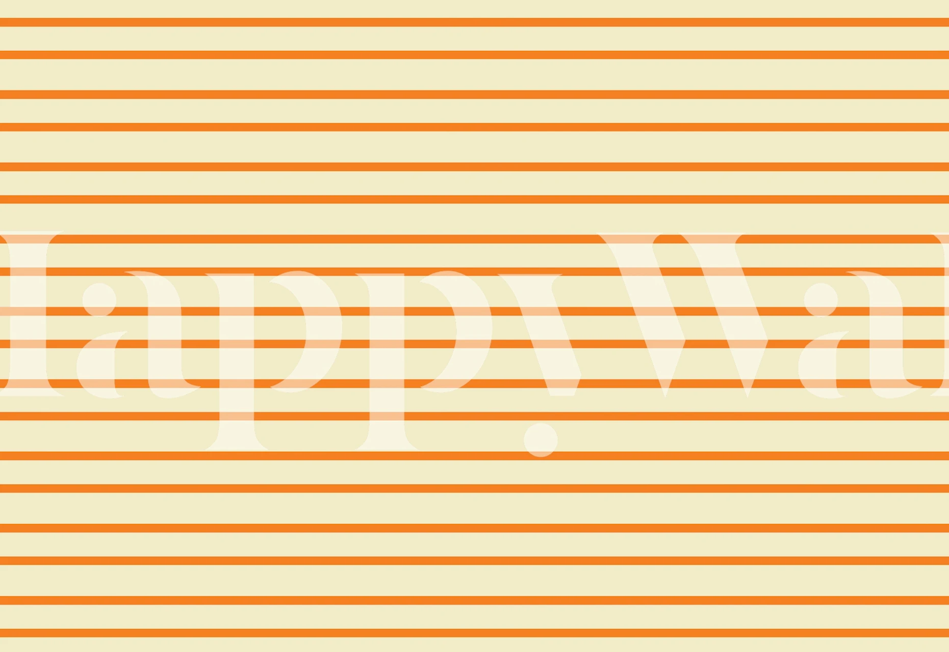 Papel pintado orange striped linen texture