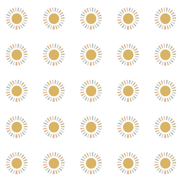 Colorful Sun Pattern
