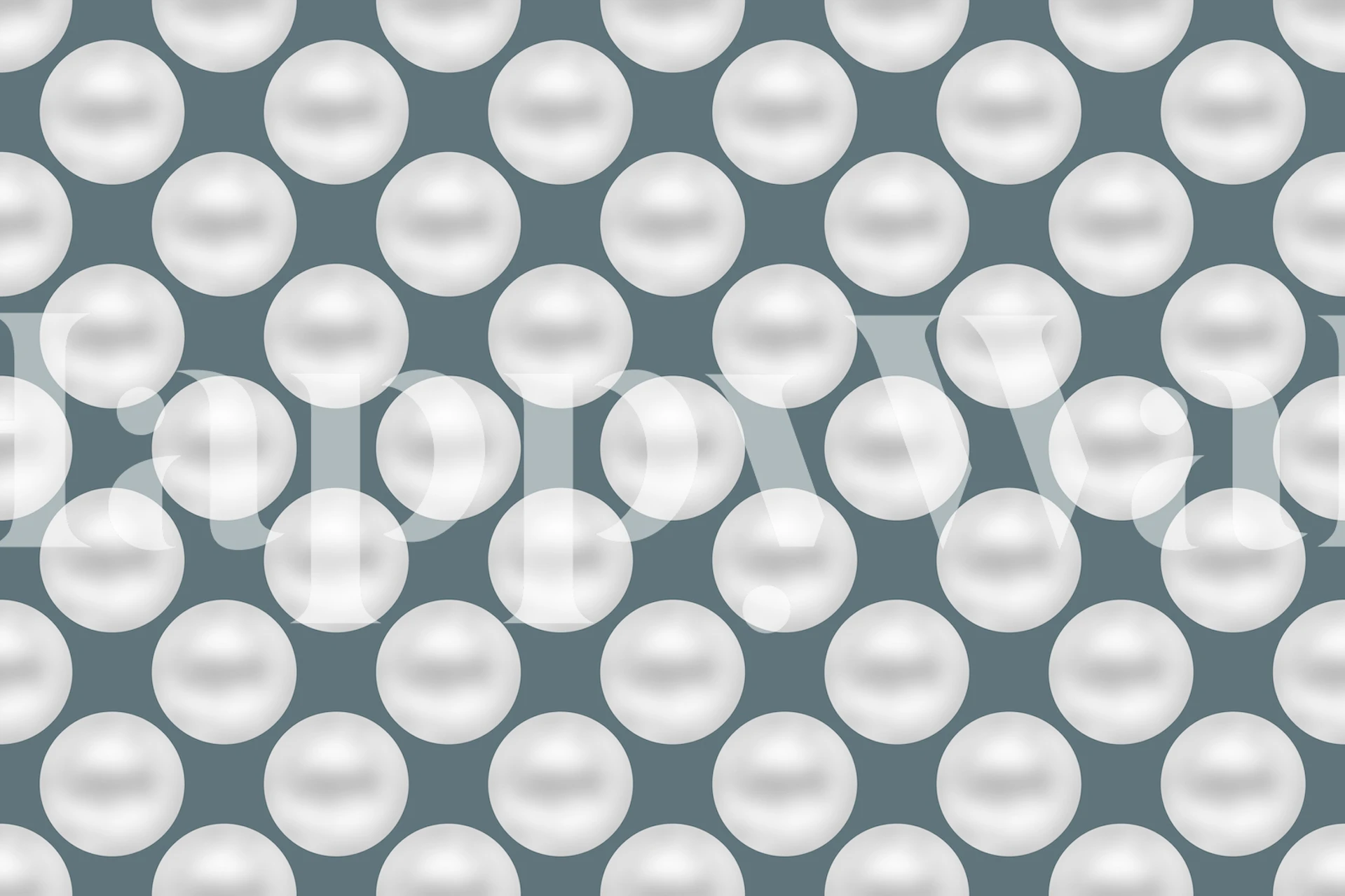 Pearl Vibes 5 wallpaper in a room setting