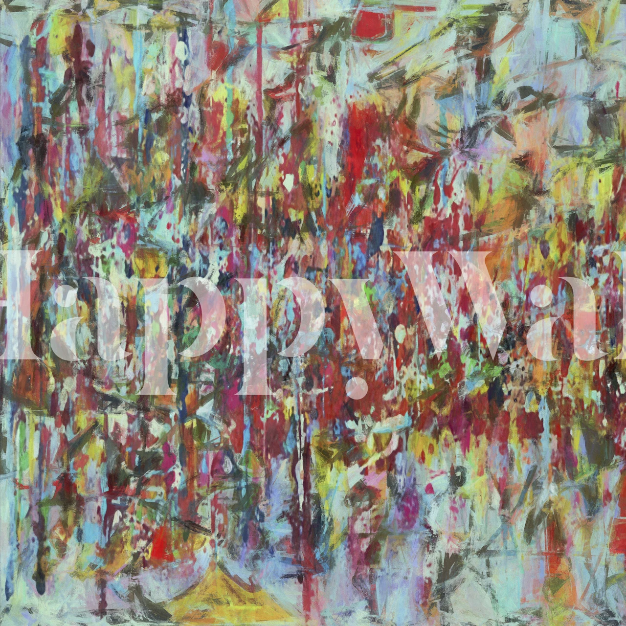 Pollock Wink 36 carta da parati in una stanza