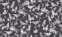 Hummingbird Chinoiserie Grey wallpaper