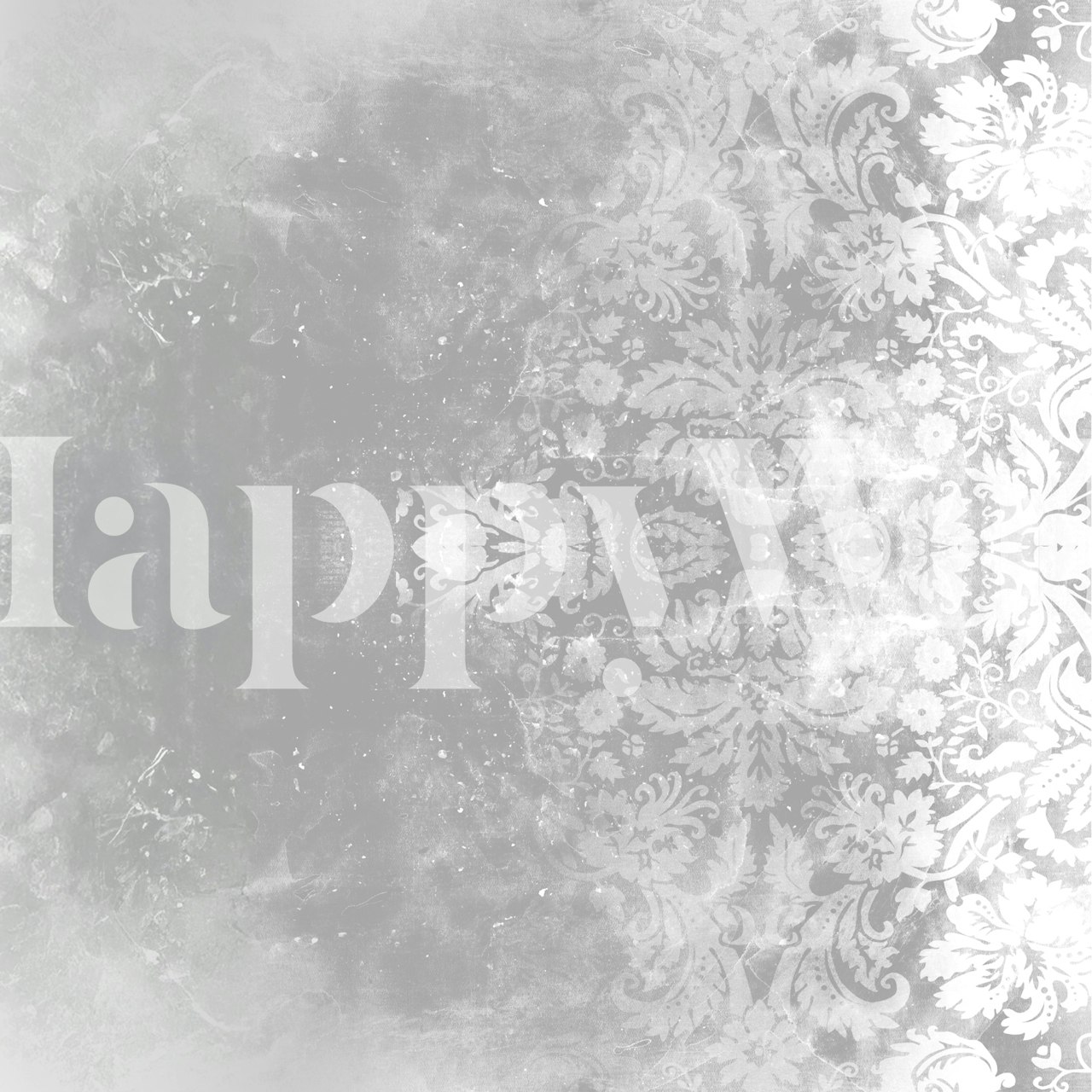 Abstrakta koncentriska cirklar med regnbåge öken toner fototapet