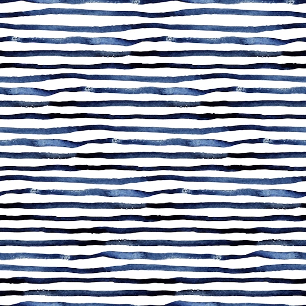 Indigo blue stripes