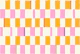 Summer check handdrawn orange