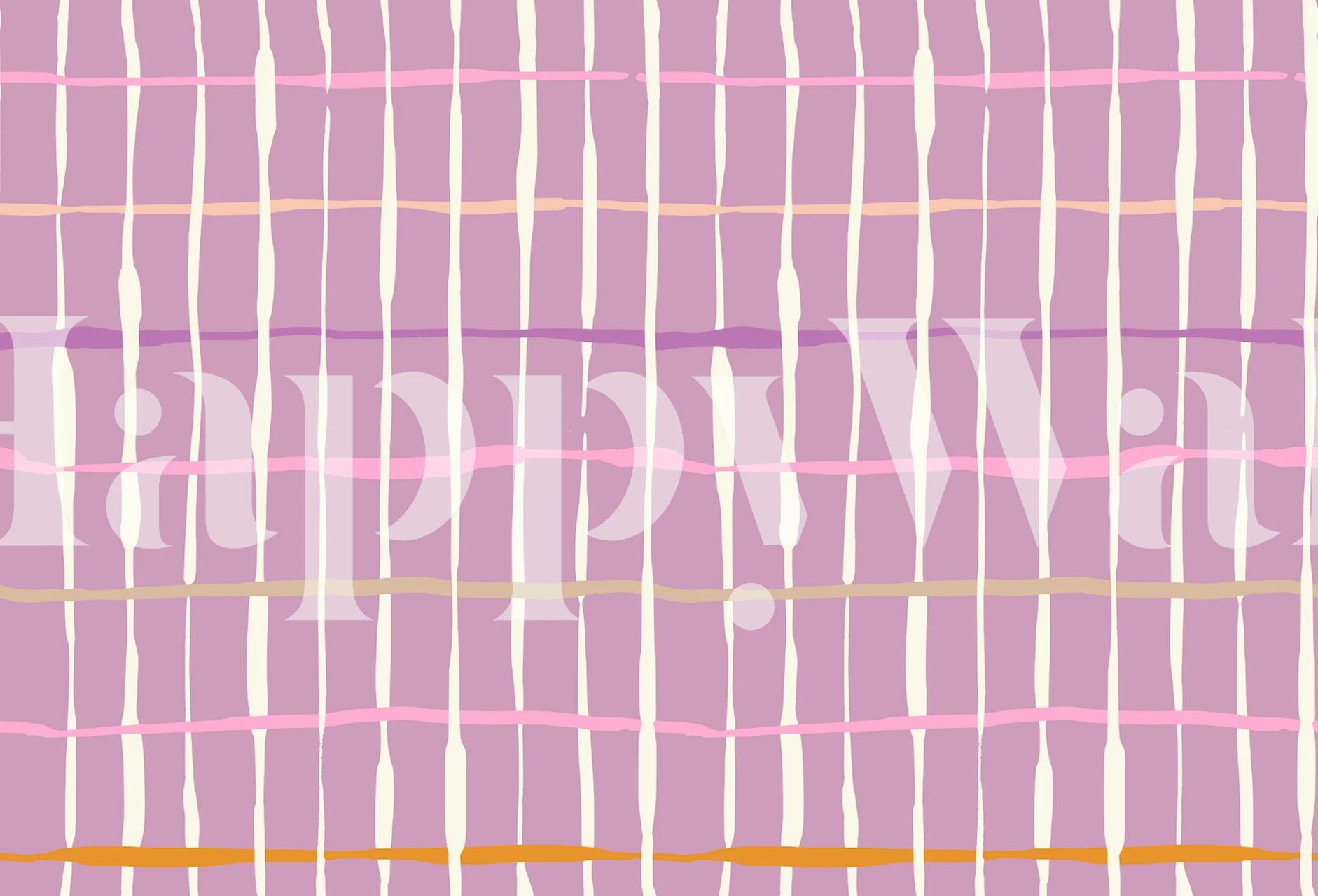 Purple striped wallpaper design