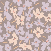 Beige and purple flowers tapeta