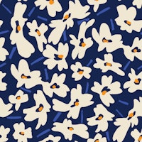 Blue AND white Daisy FLOWERS tapeta