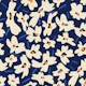 Blue AND white Daisy FLOWERS
