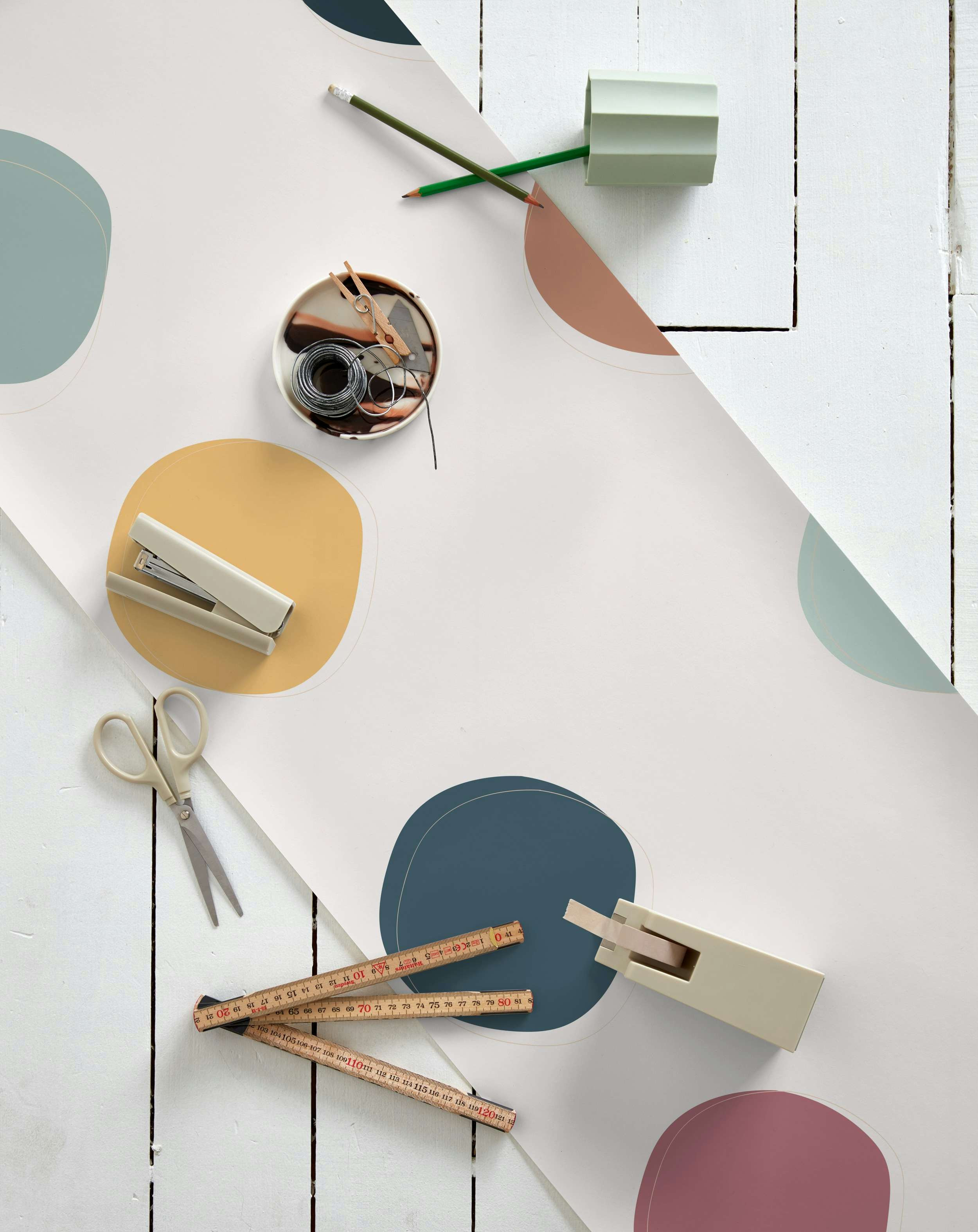 Colour Palette wallpaper roll