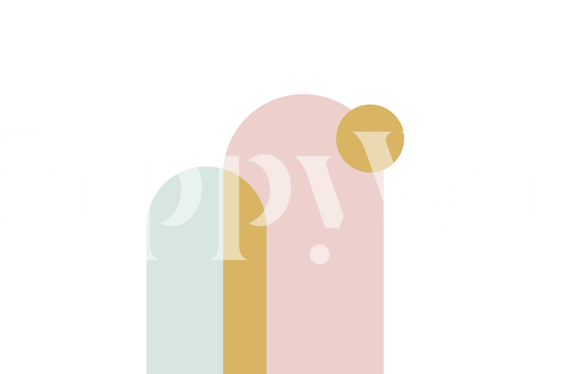 Mint and pink modern boho wallpaper design in room