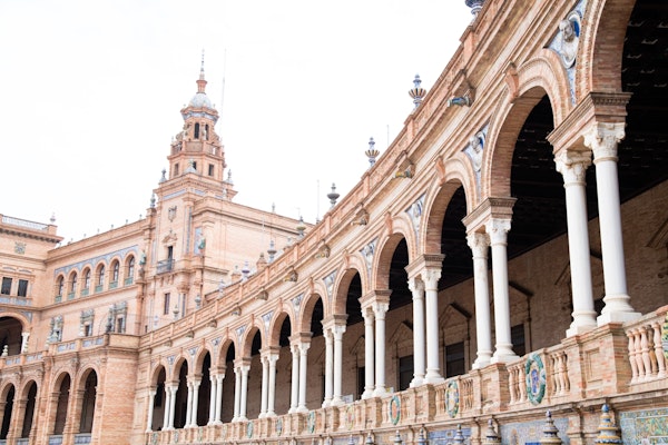 Plaza de Espana in Seville 1