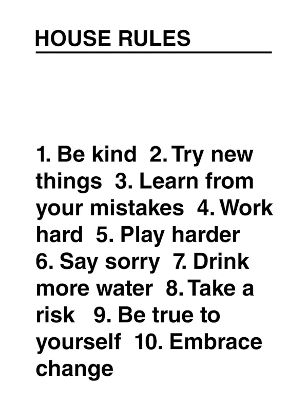 House Rules