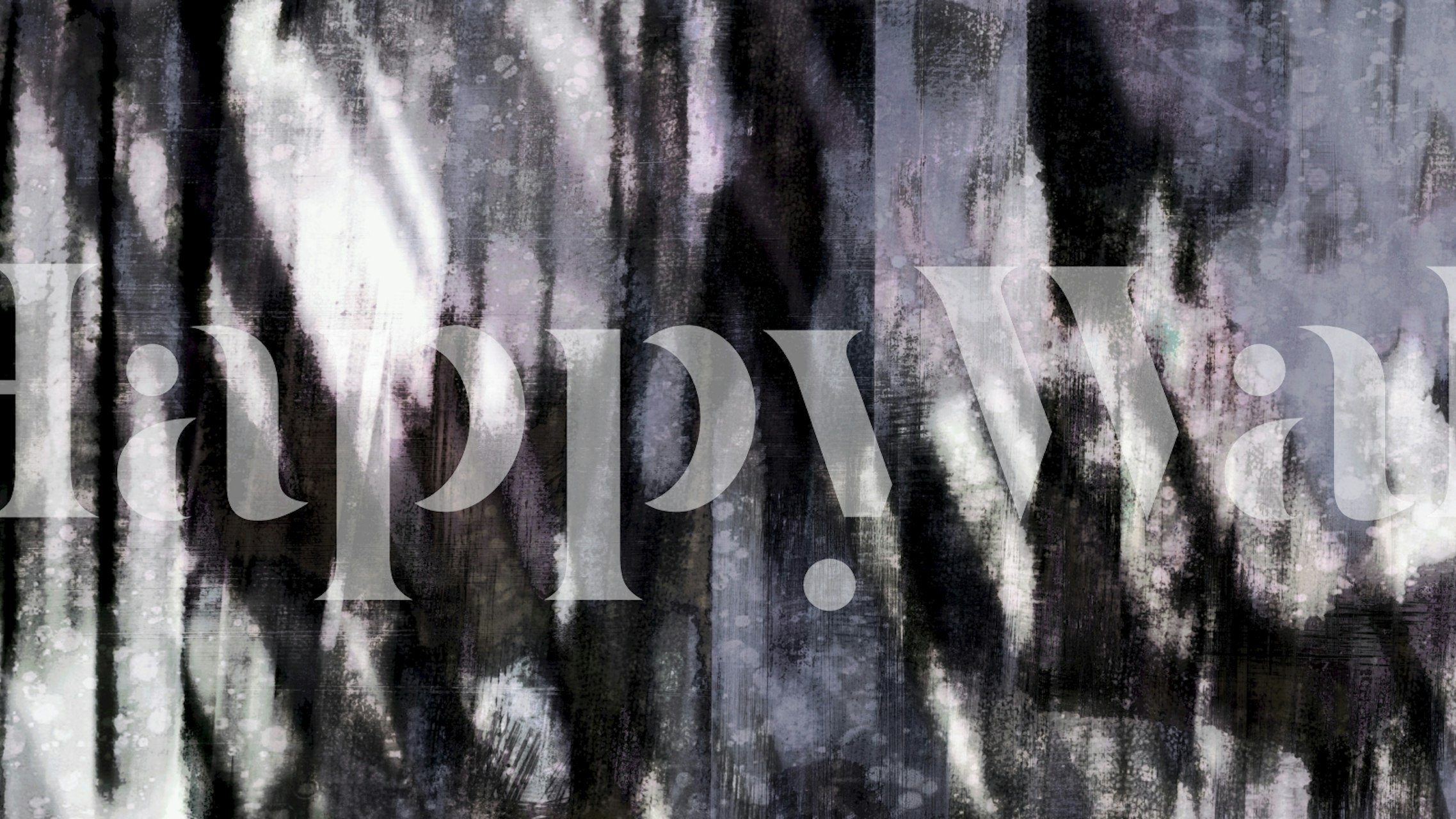 Abstract black and white geometric pattern wallpaper