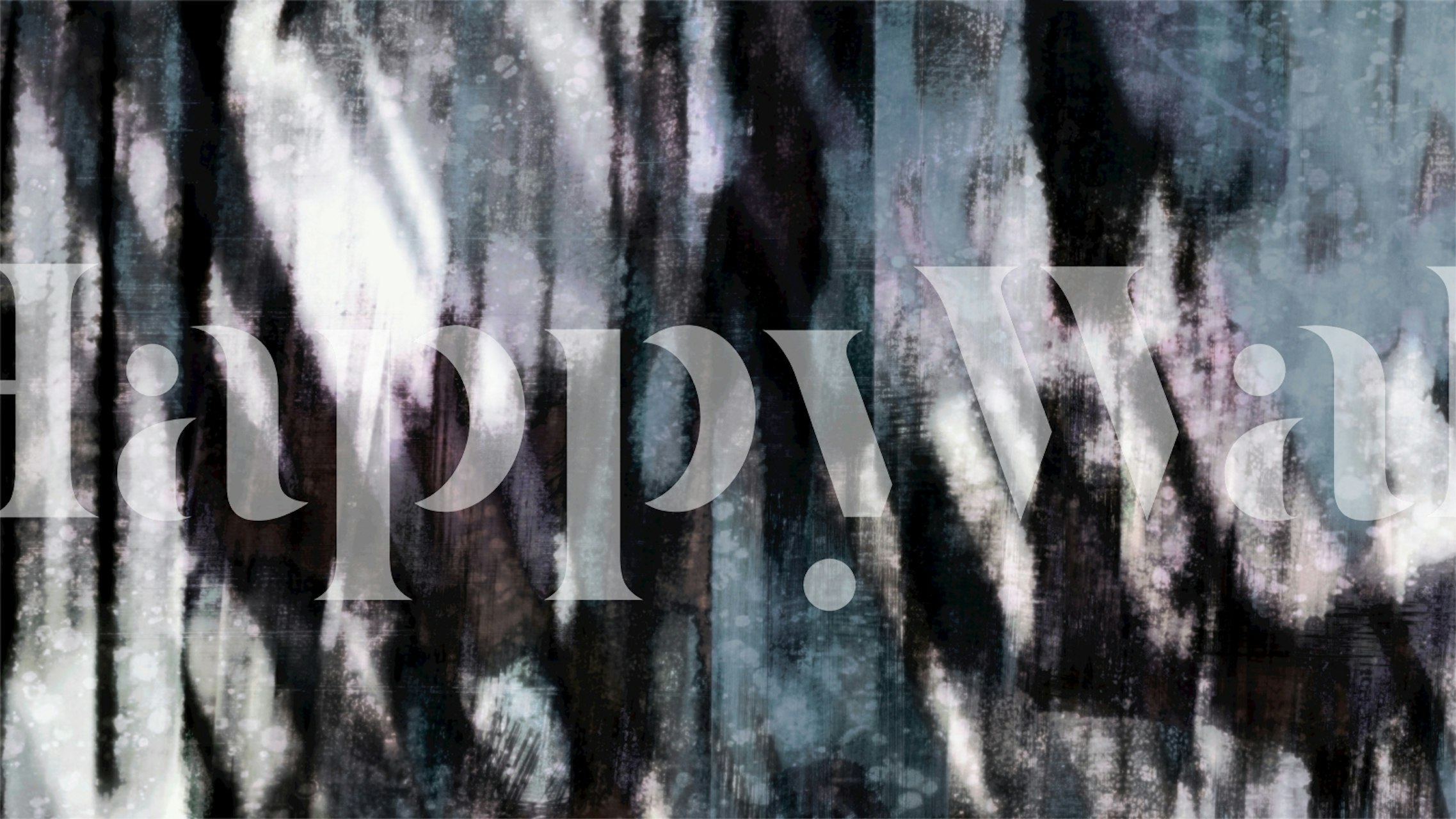 Abstract black and white geometric pattern wallpaper