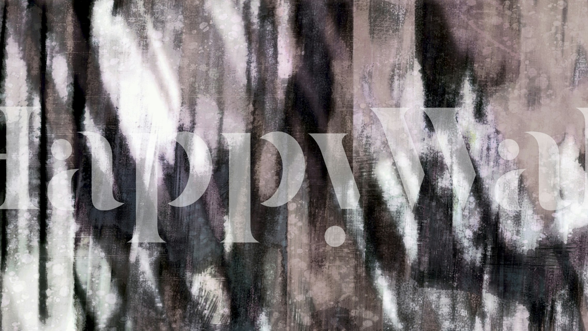 Fototapeta Abstraktní v tónech Nordic Earth s monochromatickým krajinným designem