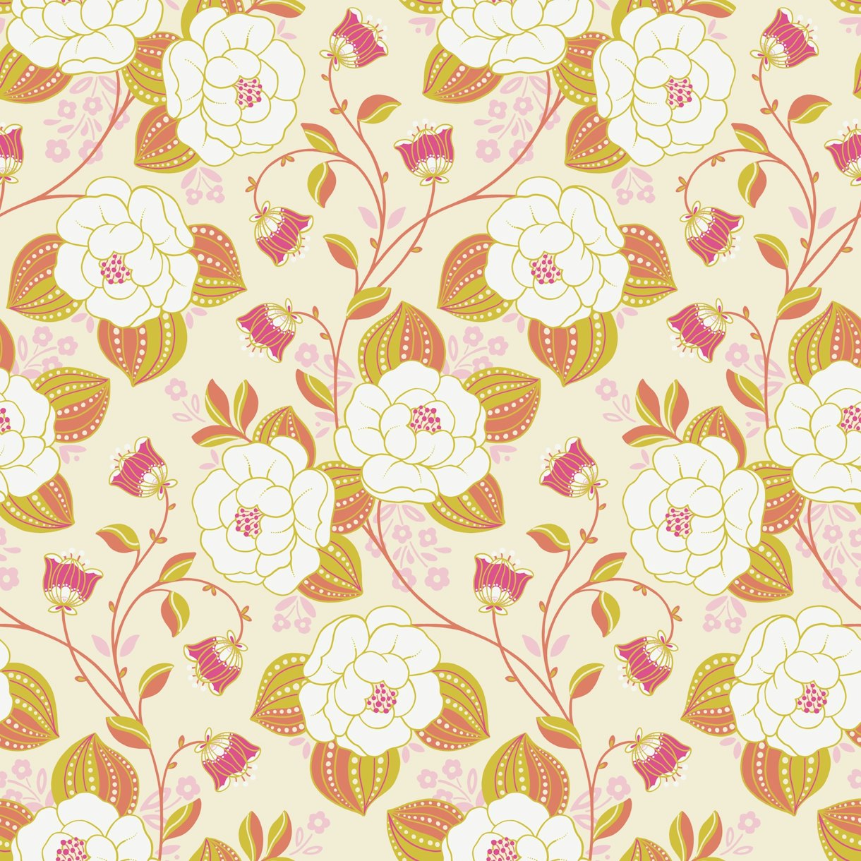 Climbing Roses pink 2 wallpaper - Free shipping | Happywall