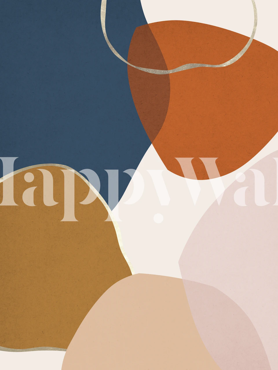 Abstract boho design della carta da parati