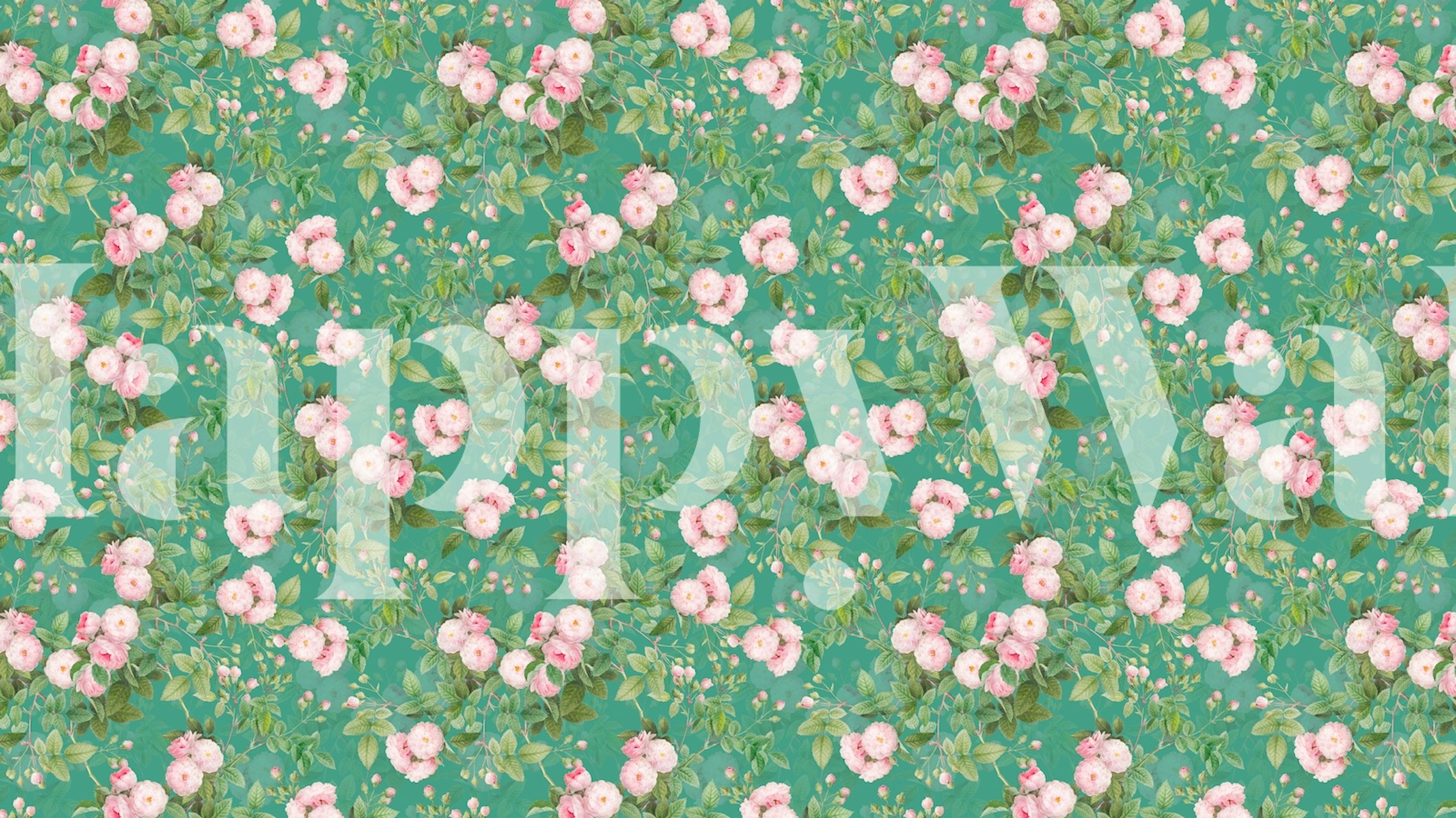 Ταπετσαρία Redoute Rambler Roses Garden σε ένα δωμάτιο