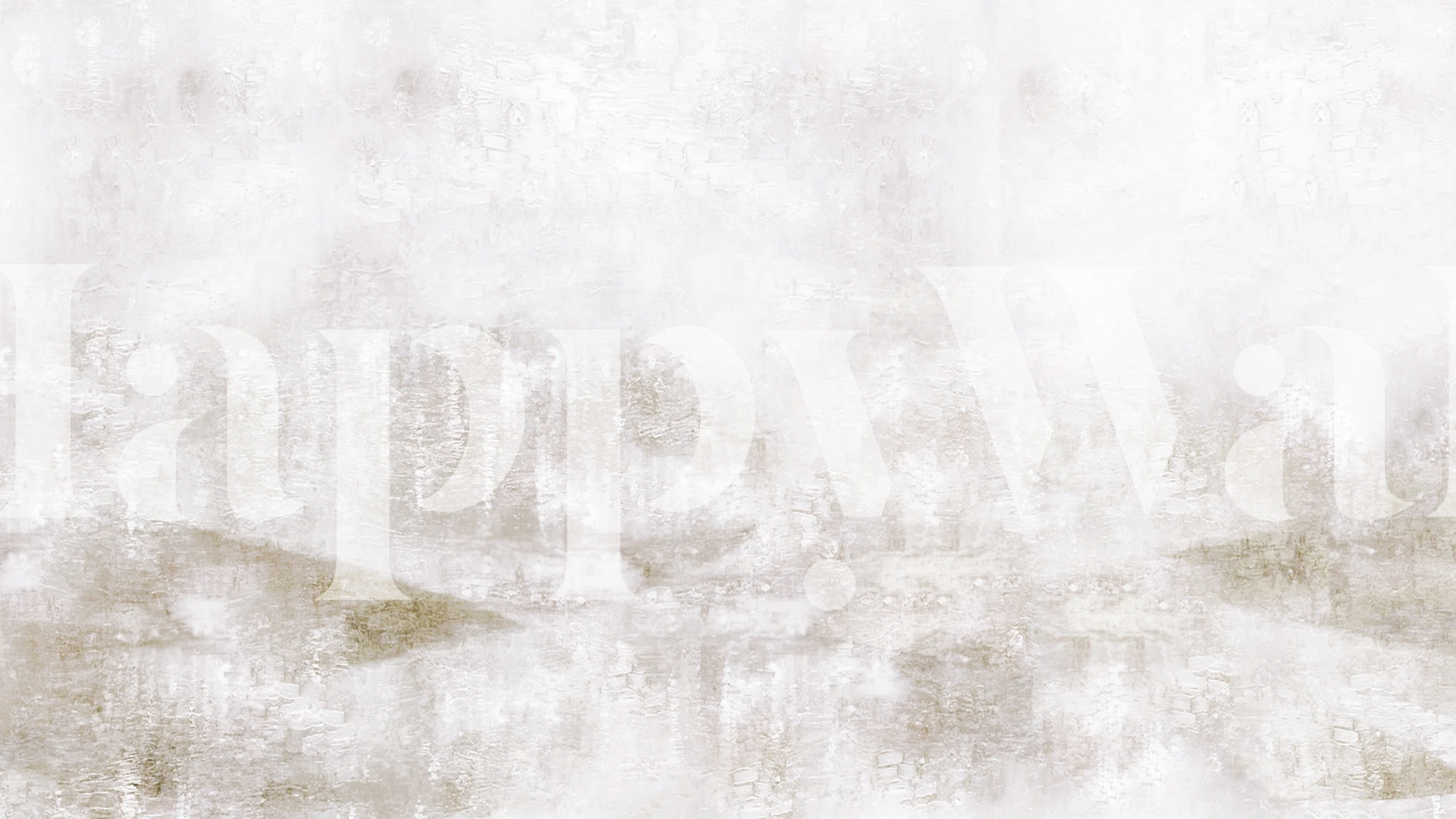 Neutral Japandi Grunge wall mural with soft textures and muted tones