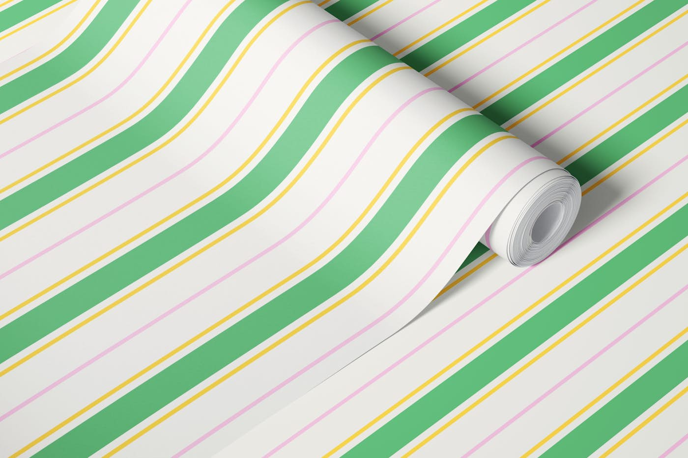 Summer stripes colorful 3 wallpaper roll