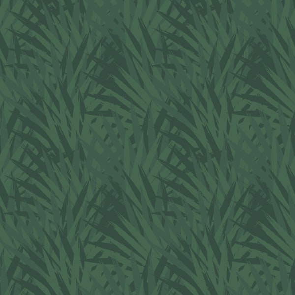 Tropical Green Palm Leaf