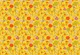 70s Floral Bouquet Yellow