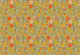 70S Floral Bouquet Green
