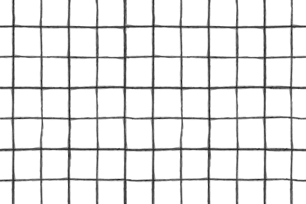 Watercolor Check in Grey