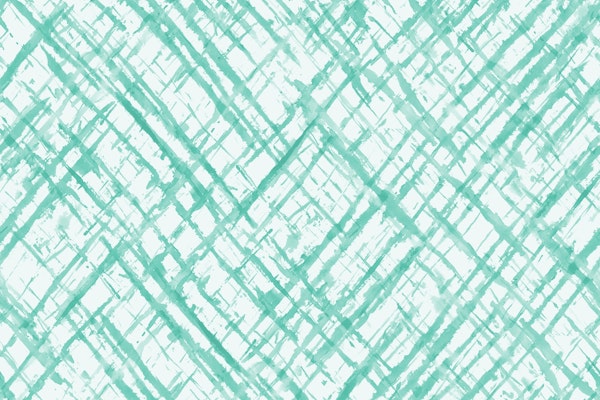 Watercolor Hatch in Mint