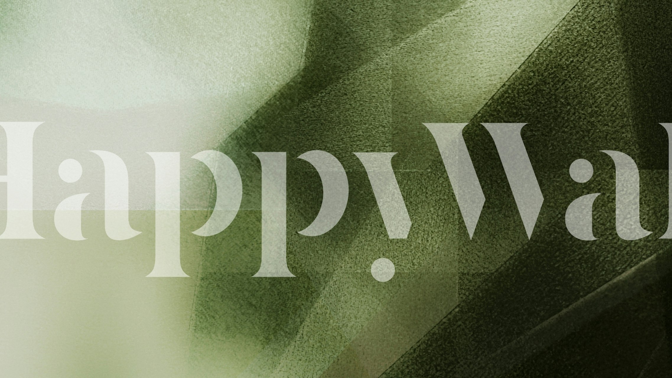 Green Crayon Shades wallpaper displayed in a room