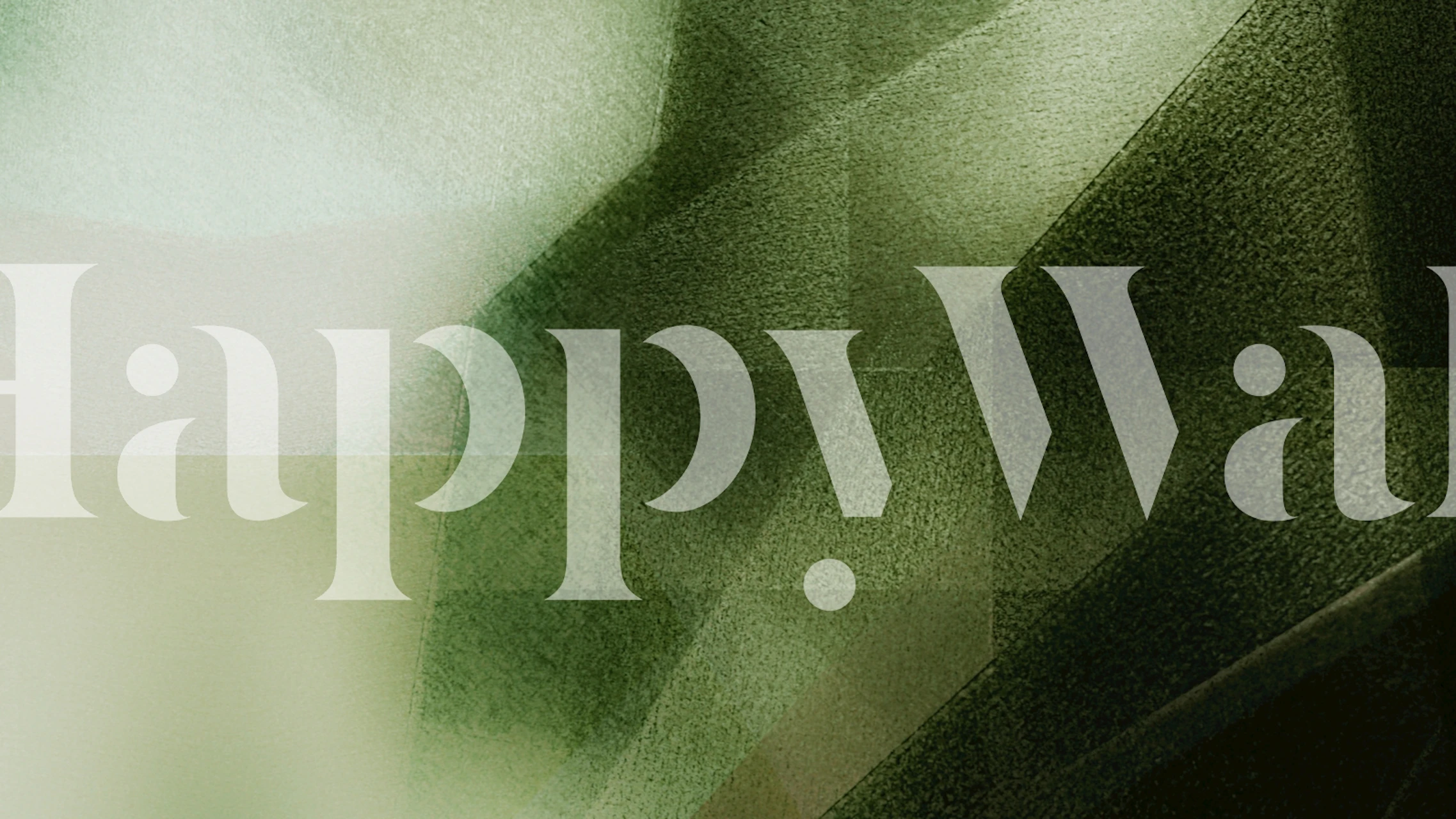 Green Crayon Shades wallpaper displayed in a room