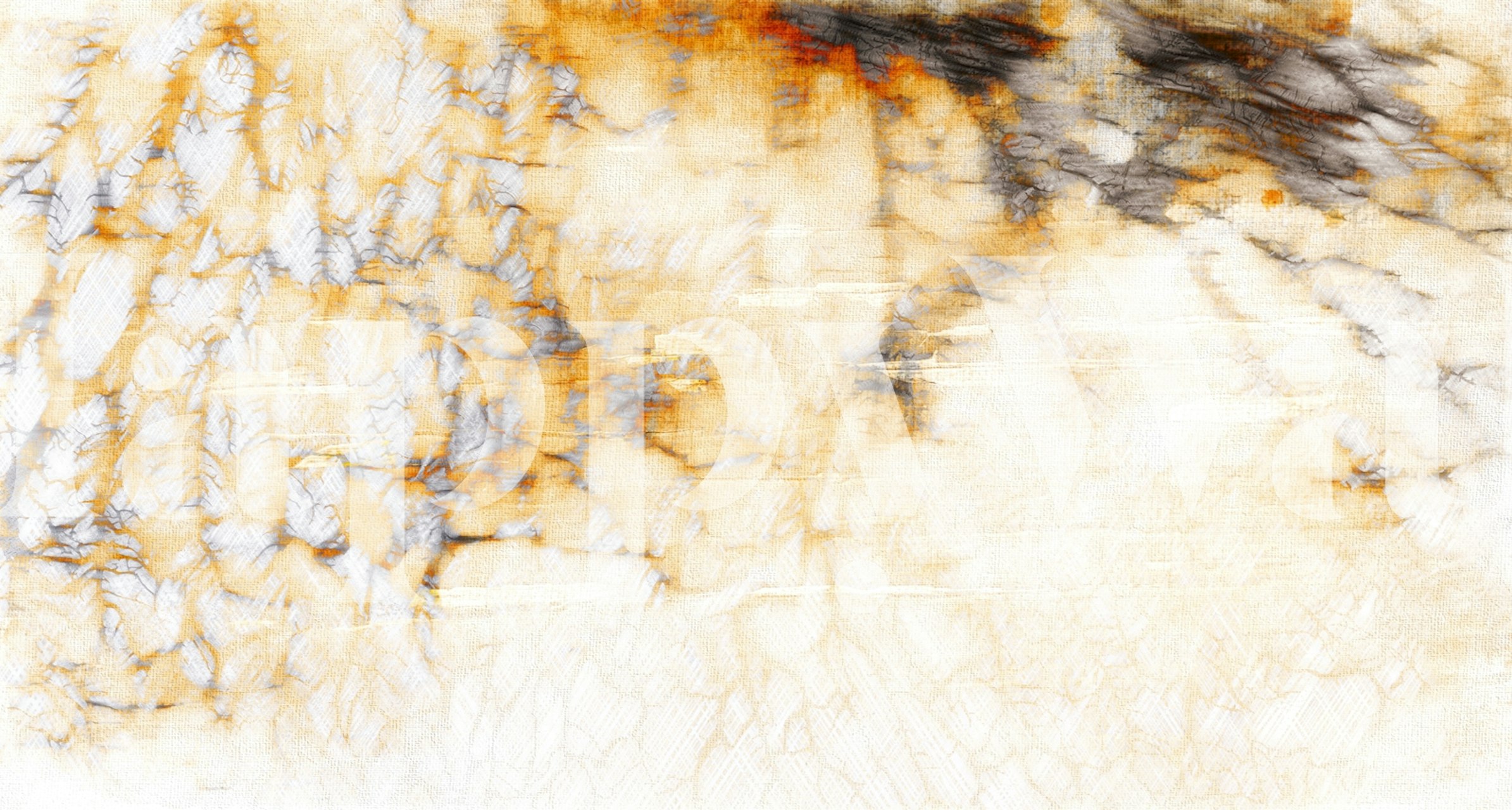 Coral reef landscape in ocean blues and sandy colors wallpaper