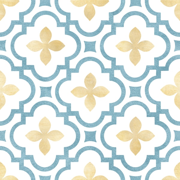 Moroccan oriental pattern
