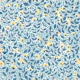 Florals in blue and yellow