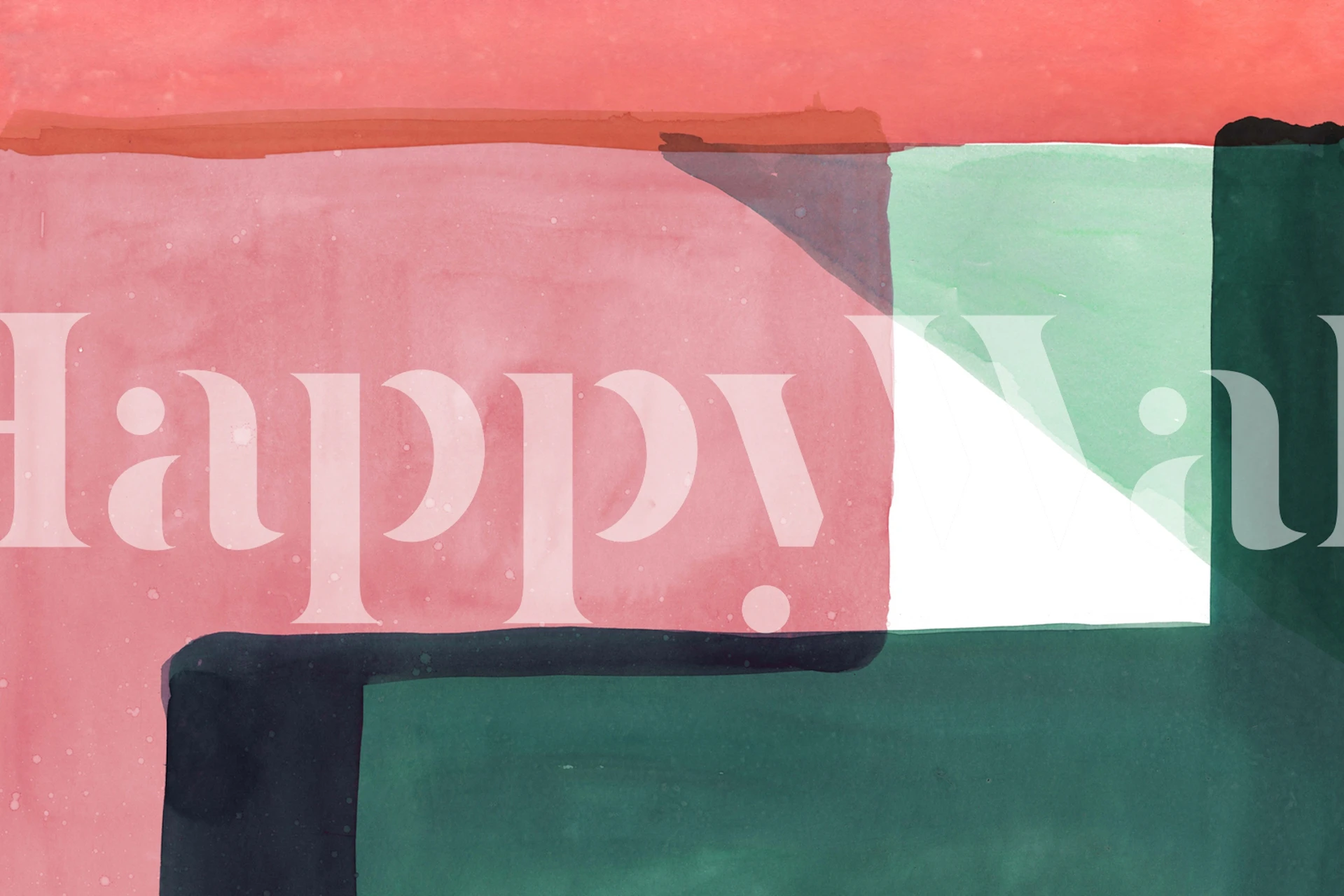 Tetra wallpaper displayed in an interior setting