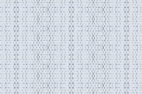 Shibori Diamonds in Blue