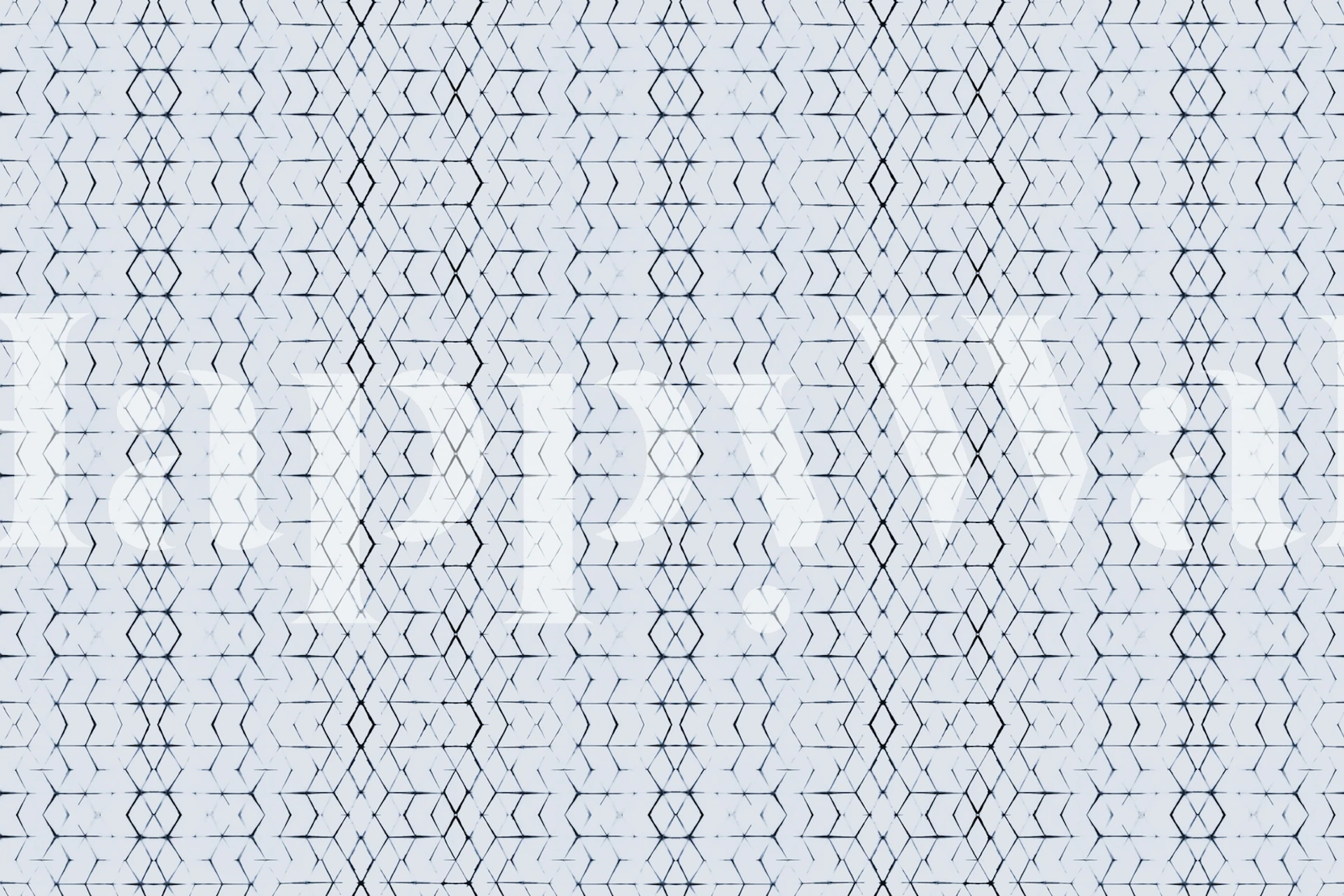 Návrh tapety Shibori Diamonds in Blue