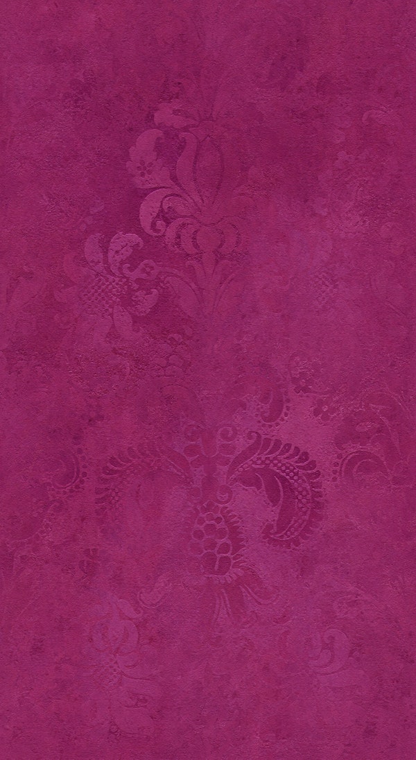 Grunge Damask Pattern Magenta