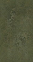 Grunge Damask Pattern Olive Green papel pintado