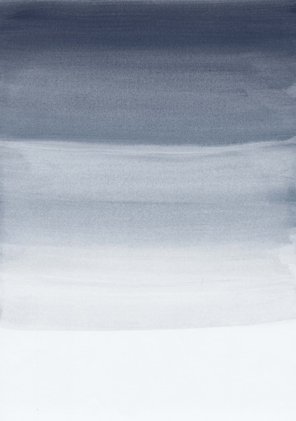 Midnight Blue Watercolor 1